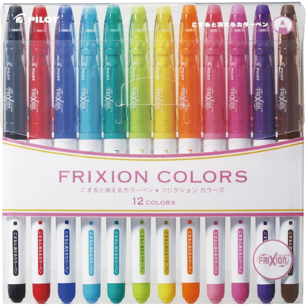 Pilot Pen Frixion - PILOT FriXion Colors, set van 12