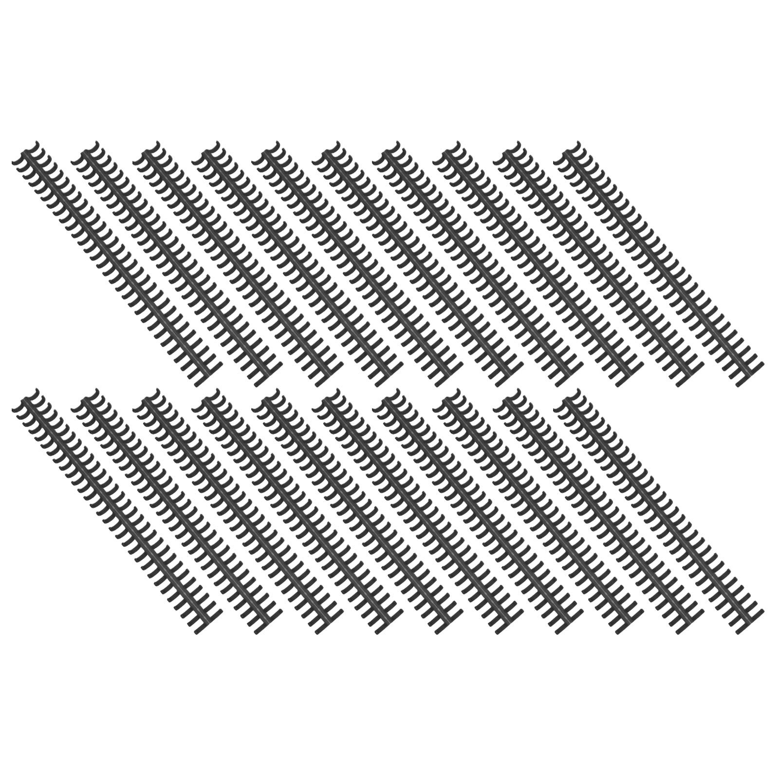 Binding Comb Plastic - 20 stuks spiraalvormige ringen voor het