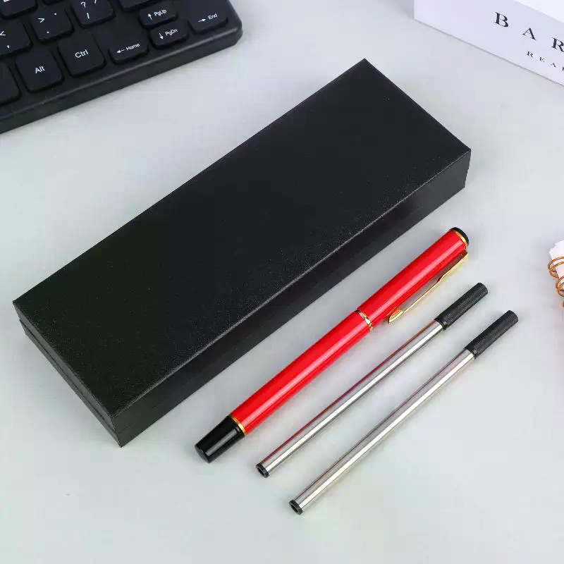 Office Stationery Supply Business - Geschenkdoosverpakking Luxe metalen balpennen Kit School