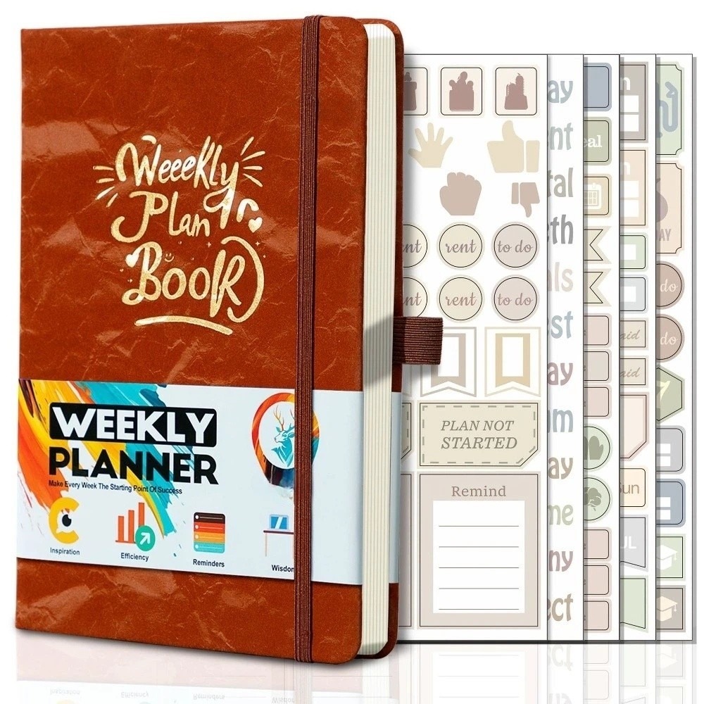 Planner Weekly Budget - Engelse editie A5 weekplanner, takenlijst, 12