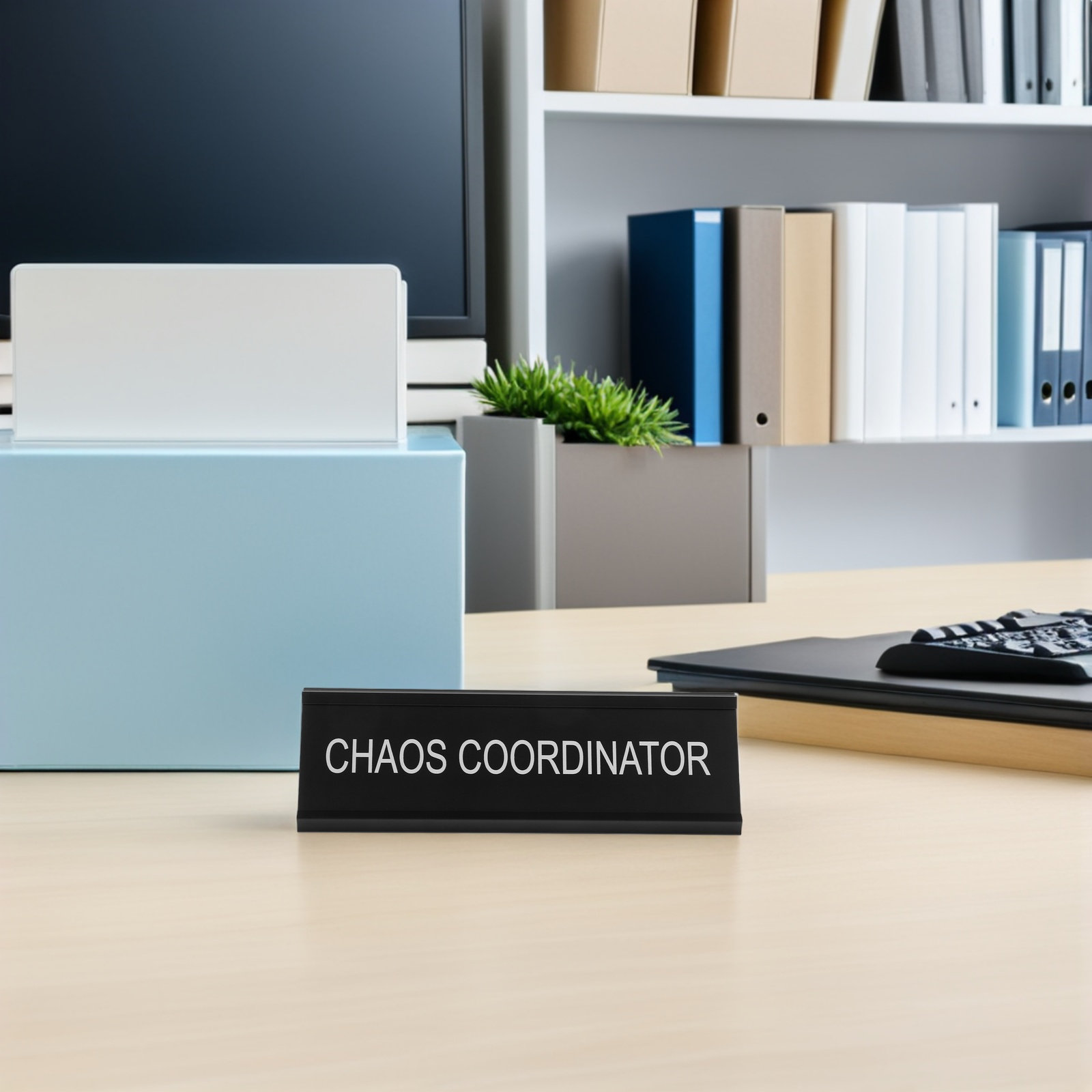 L-vormig Chaos Coördinator Bur - Desk Name Plate recensie en prijs