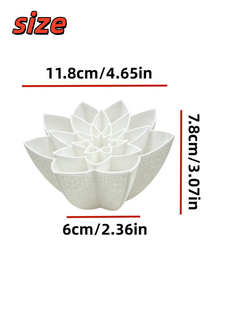 Zeer esthetische lotus-penhoud - Stationery And Office Supply Stores recensie en prijs