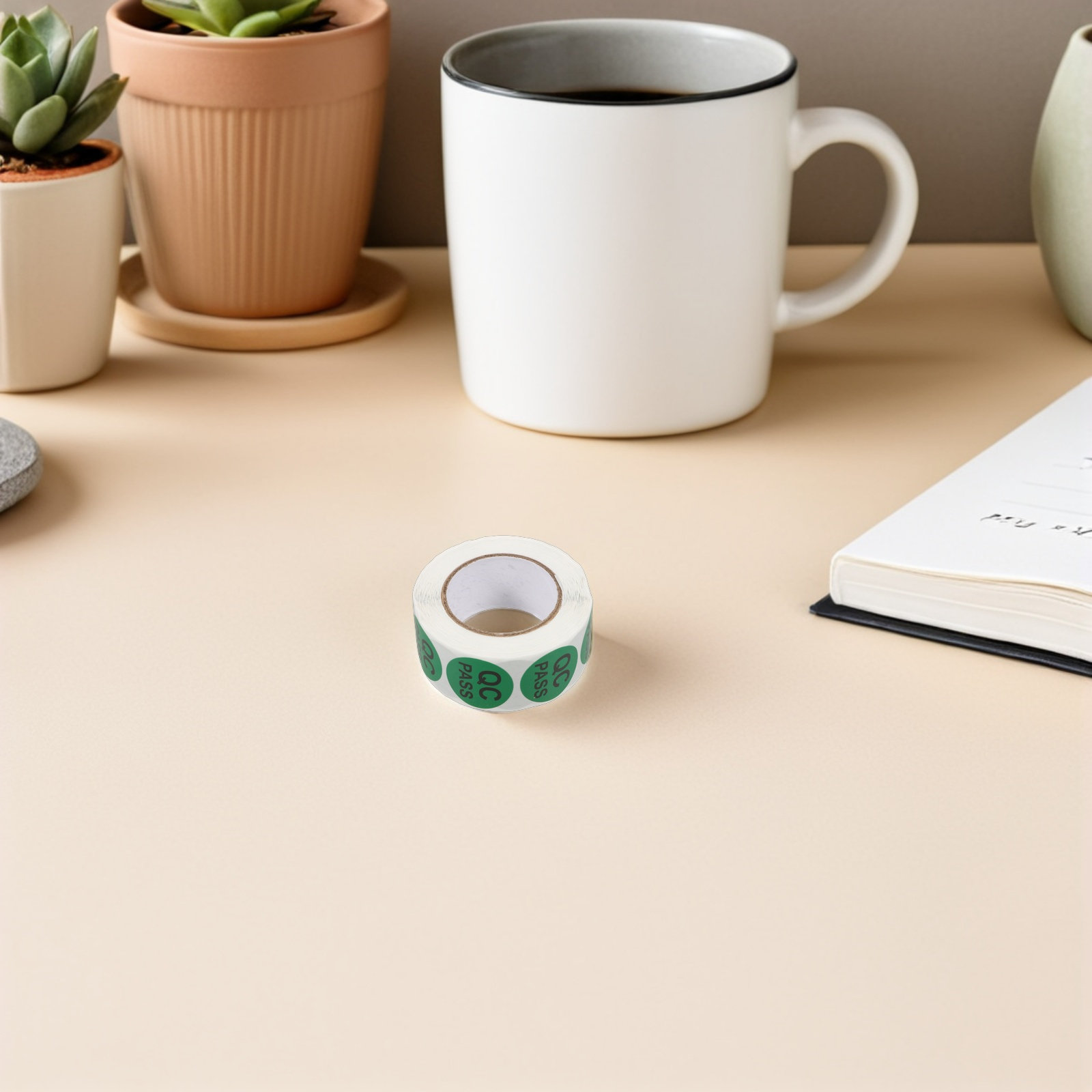 5 rollen kwaliteitscontrolesti - Sticker Label Roll recensie en prijs