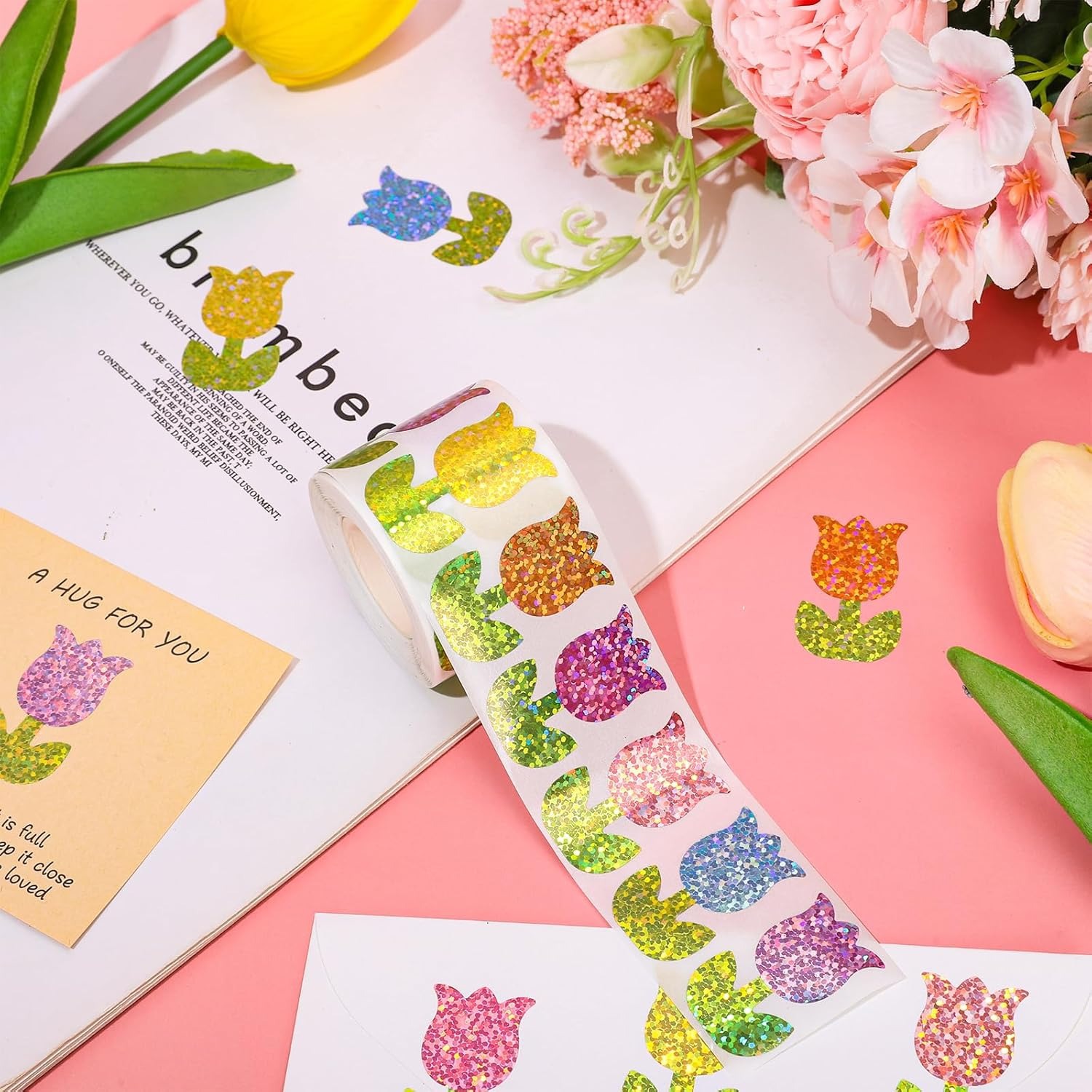 Cartoon kleurrijke bloem decor - Memo Pad Sticky recensie en prijs