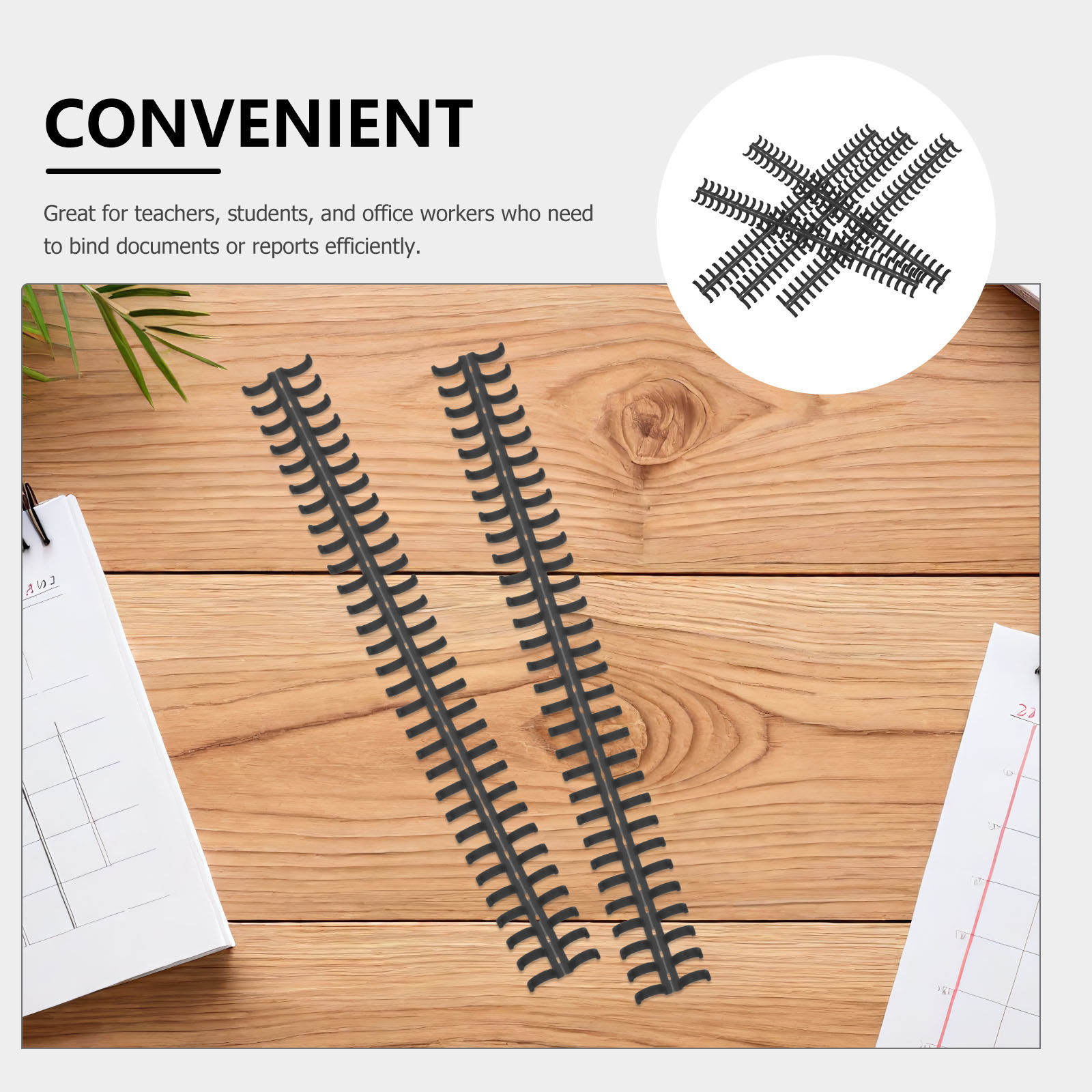 20 stuks spiraalvormige ringen - Binding Comb Plastic recensie en prijs