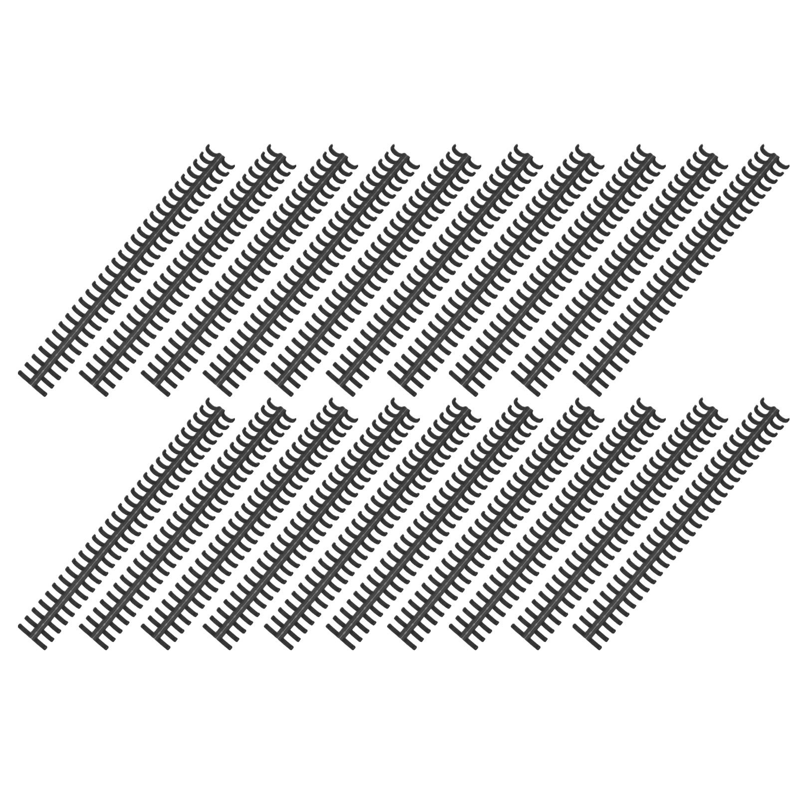 20 stuks spiraalvormige ringen - Binding Comb Plastic recensie en prijs