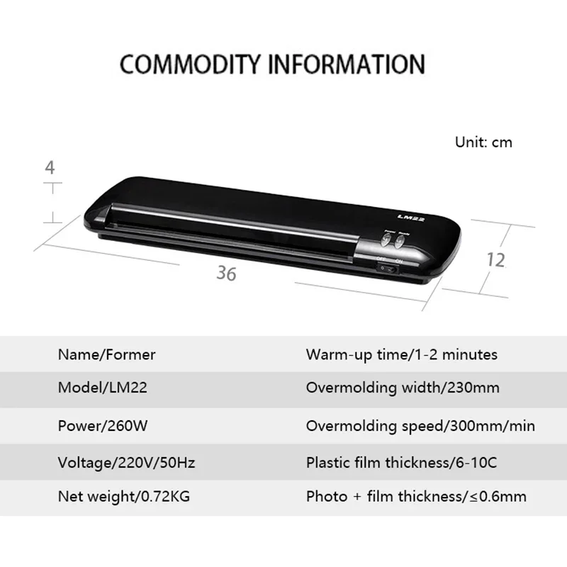 Uitstekende A4-lamineermachine - Document Laminator Pouch recensie en prijs