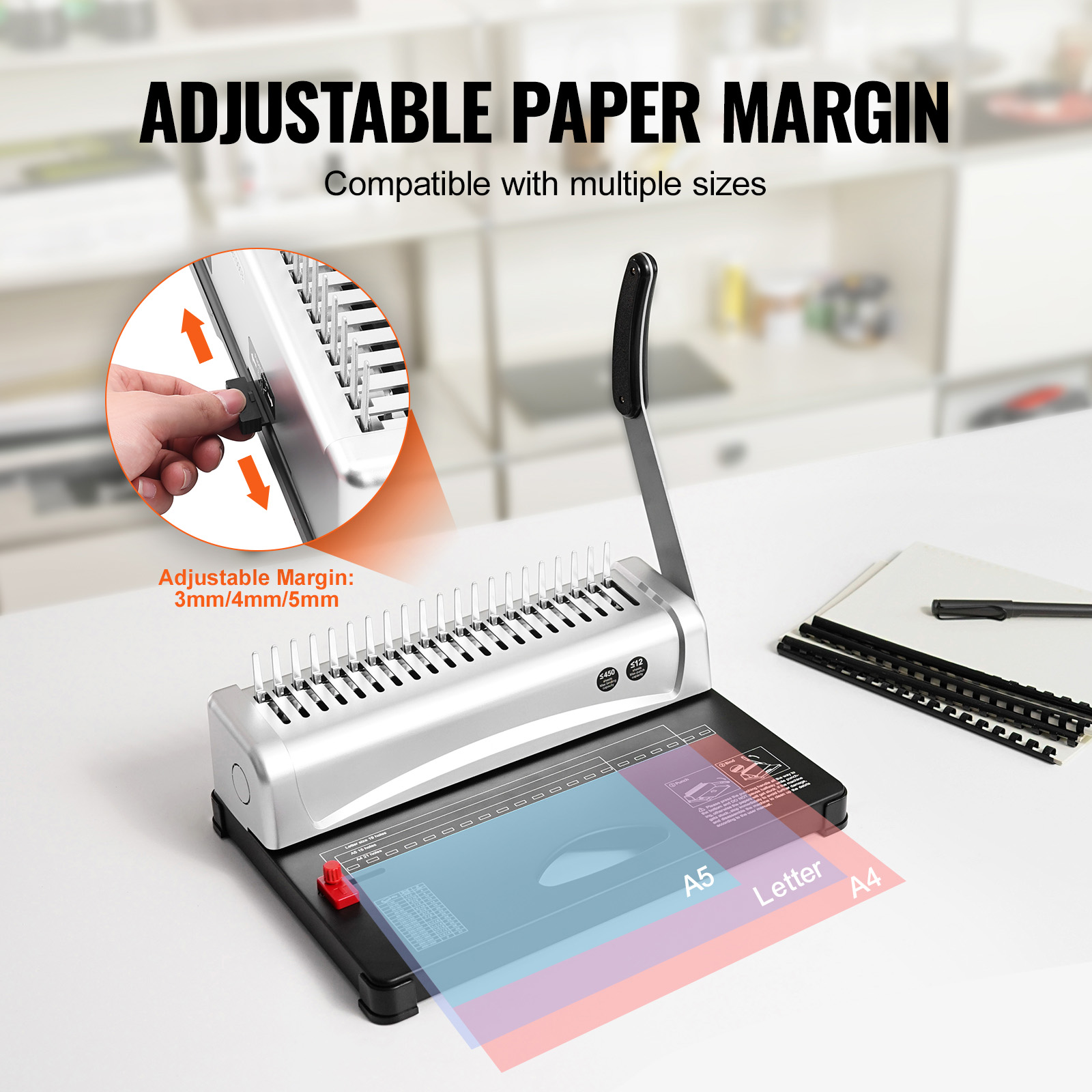 VEVOR bindmachine, machine voo - Binding Comb Plastic recensie en prijs