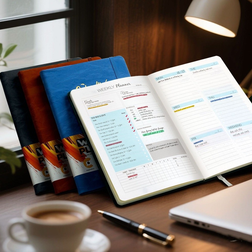 Engelse editie A5 weekplanner, - Planner Weekly Budget recensie en prijs