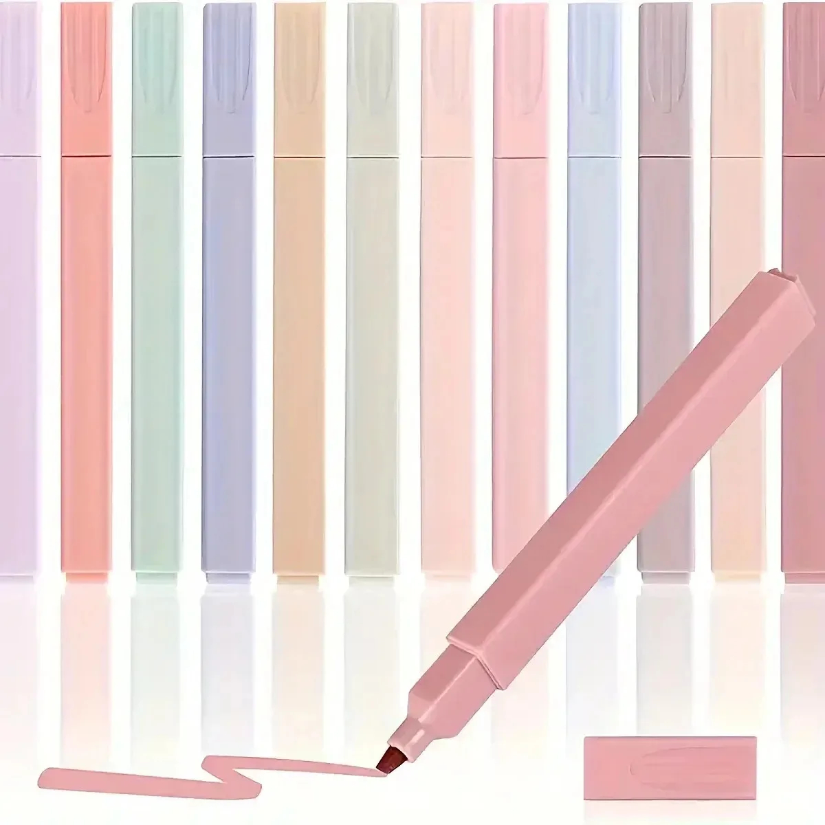 12 stuks kleurrijke esthetisch - Highlighter Set Pastel recensie en prijs