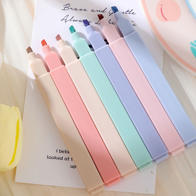 6 stks/set Pastel Kleur Markee - Highlighter Set Pastel recensie en prijs
