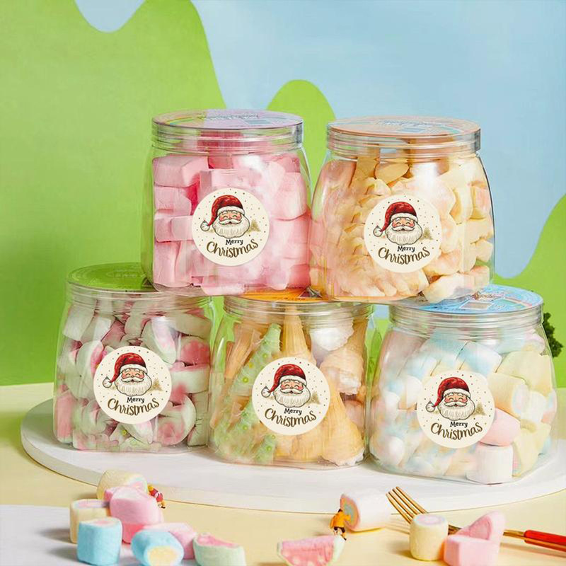 500 stuks/rol Kerstman-sticker - Sticker Label Roll recensie en prijs